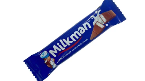 Milk man milk chocolate with rich milk cream