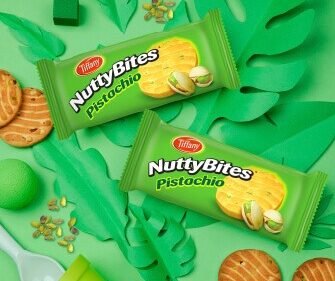 Tiffany Nutty Bites Pistachio Biscuit